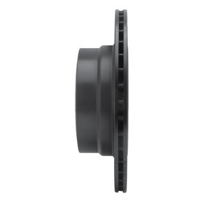 BMW 528I xDrive Brake Rotor (1) - Rear Left - R1 Concepts - Drilled & Slotted - Black - `06-`10